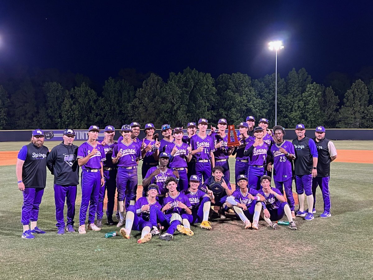 Springsbaseba11's tweet photo. #TEAM28 DISTRICT CHAMPIONS!!! 7th in school history 3rd in the last 5 years! #WeDaBears #Osos #SpringsRising  @WSBearAthletics @osvarsity @Petes_dragons https://t.co/1VFzEPJOzd