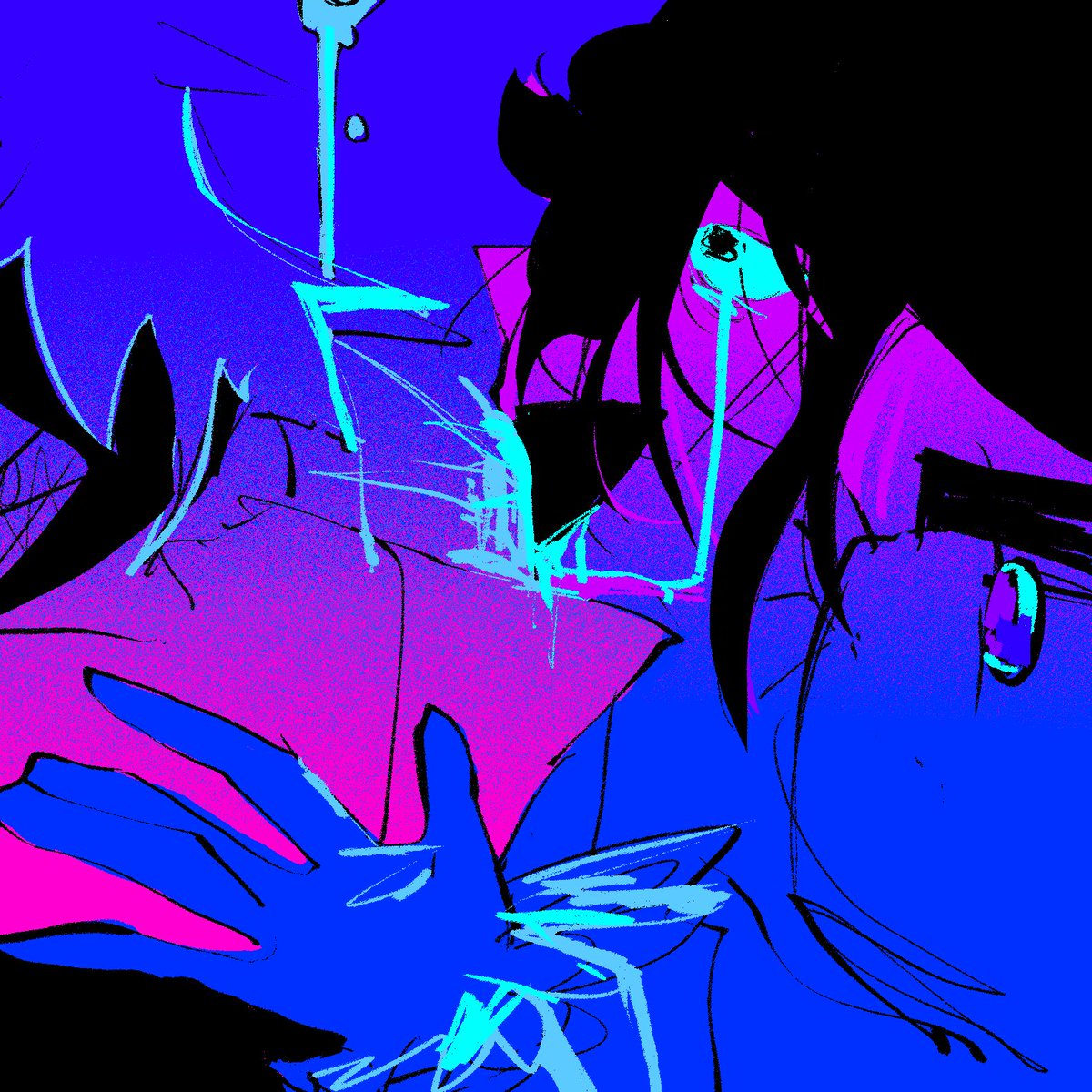 rexhouse_'s tweet photo. I USED TO THRIVE AND DANCE
NOW ALL I NEED
IS YOU, TO SURVIVE

[ #sapphirebell / #blackbell ]
#crkfanart #blacksapphirecookie #silverbellcookie https://t.co/LHhi6GGdhW