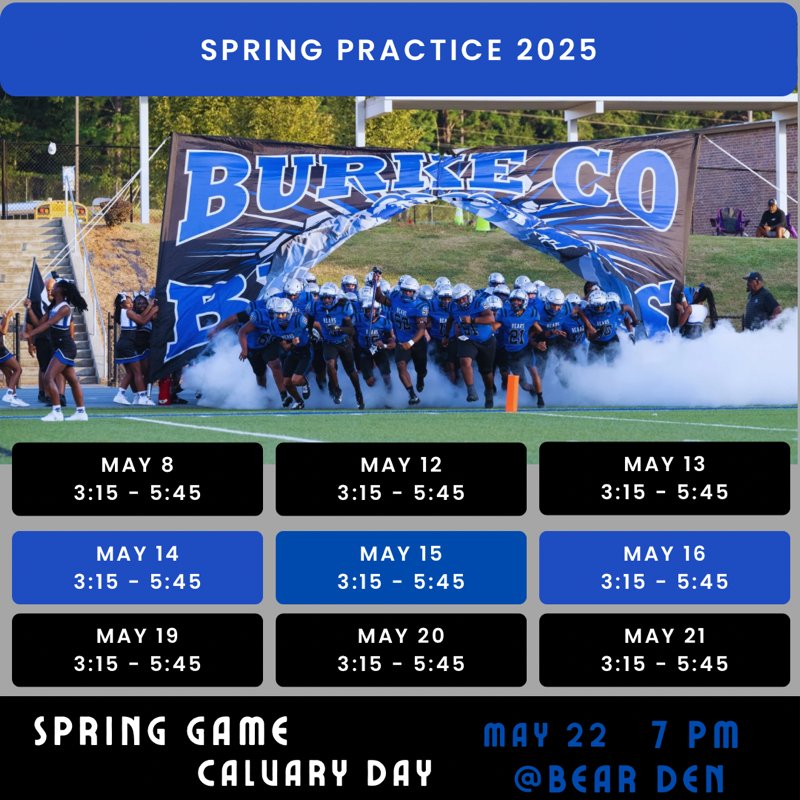 BURKE COUNTY FOOTBALL tweet media
