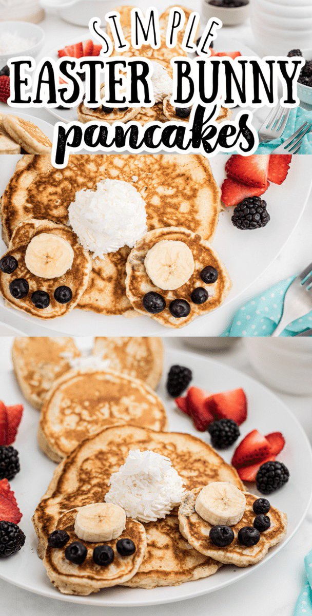 TaraGerner's tweet image. These Easter Bunny Pancakes are a quick and easy Easter breakfast, and super simple to make.

Learn how to make them: Easter Bunny Pancakes
▸ lttr.ai/AbdTs

#bunnypancakes #EasyTutorial #PancakeRecipe