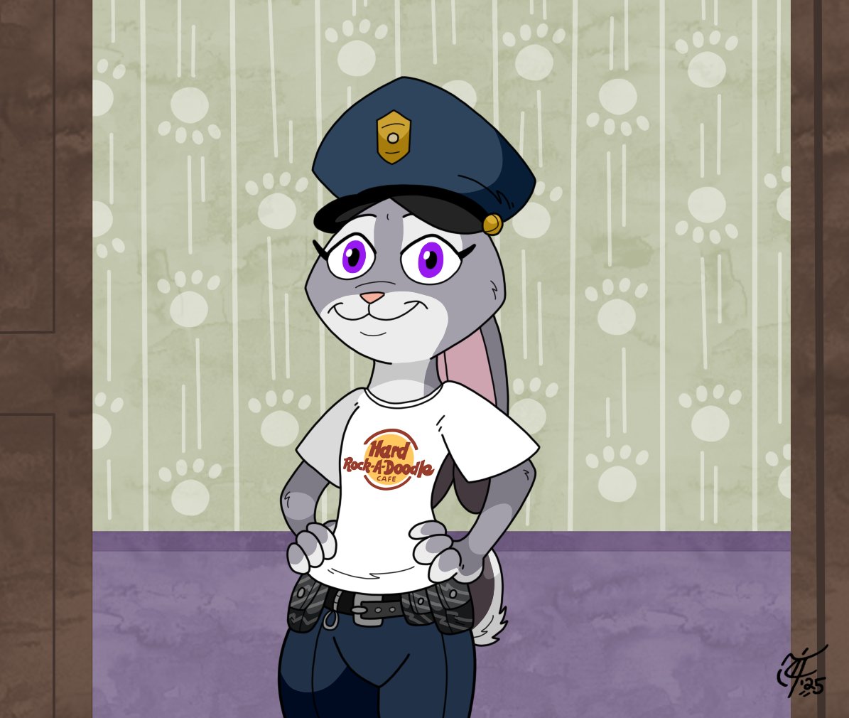 ScooterDoodles's tweet photo. "They didn't have my size shirt, but you get the idea." ๐ฐ๐ฎ๐๐ #JudyHopps #Zootopia #TheSpringfieldConnection #bunnycop #bunnygirl #cartooncrush #charactermashup #fanart #simpsonsdidit #hmmwabbet https://t.co/f7I67ymFi5