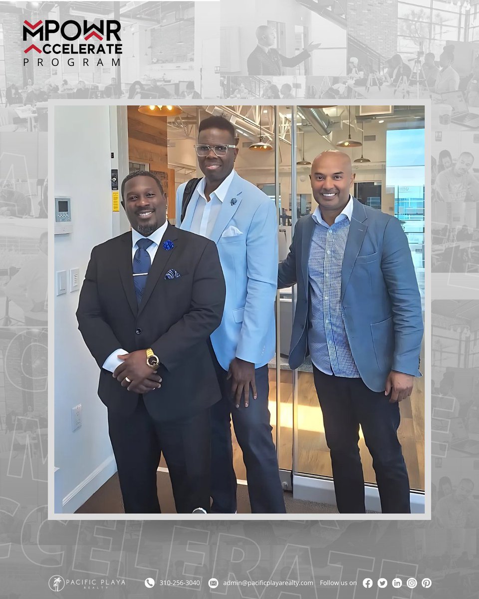 Pacific_Playa's tweet image. Sneak peek at MPOWR Elevate with Munif Ali, Michael Allen, and Andre Morgan!

#RealEstateLeadership #MPOWRAccelerate #PPRTraining #DreamBigGrowBigger