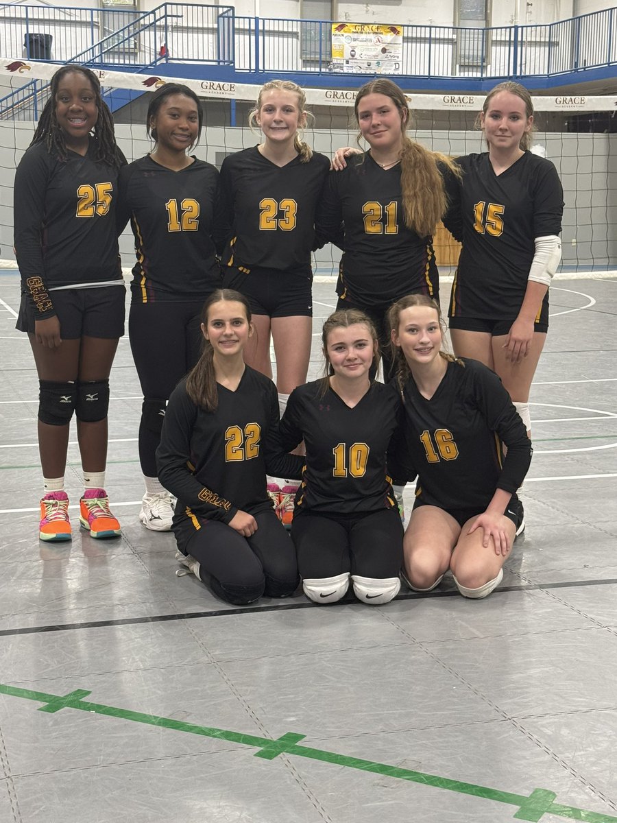 The Golden Eagles were soaring again tonight as both the MS JV and Varsity volleyball teams were victorious against St Jude tonight on our own court! Great job ladies! 🦅💛❤️