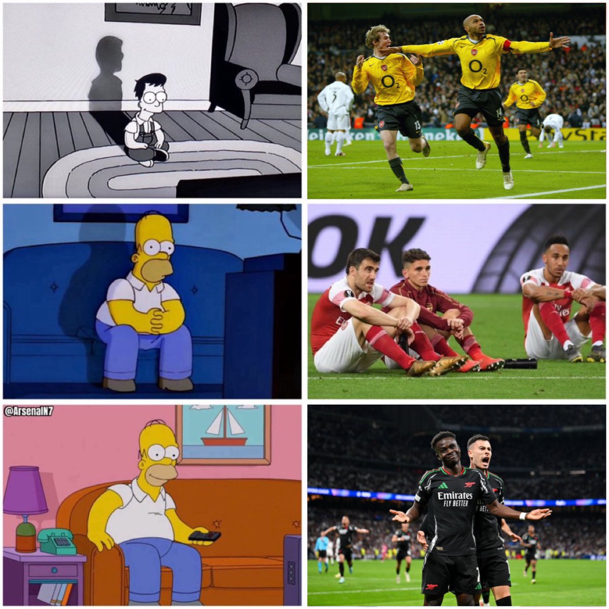 The loyalty of an Arsenal fan is never in doubt