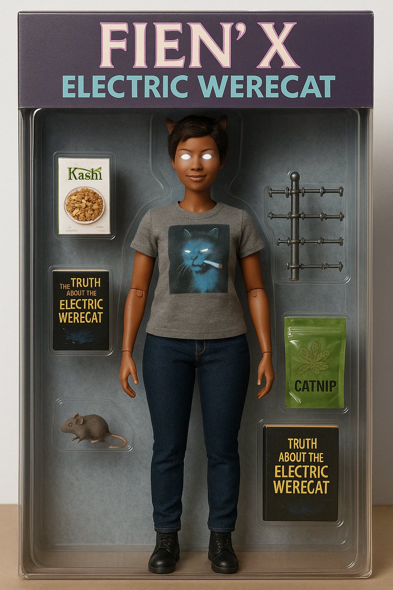 CrissyRose05's tweet image. ChatGPT doesn&apos;t really know what to do with our werecat @fien_X  #DelphiLore