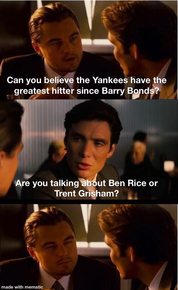 Current state of the New York Yankees.