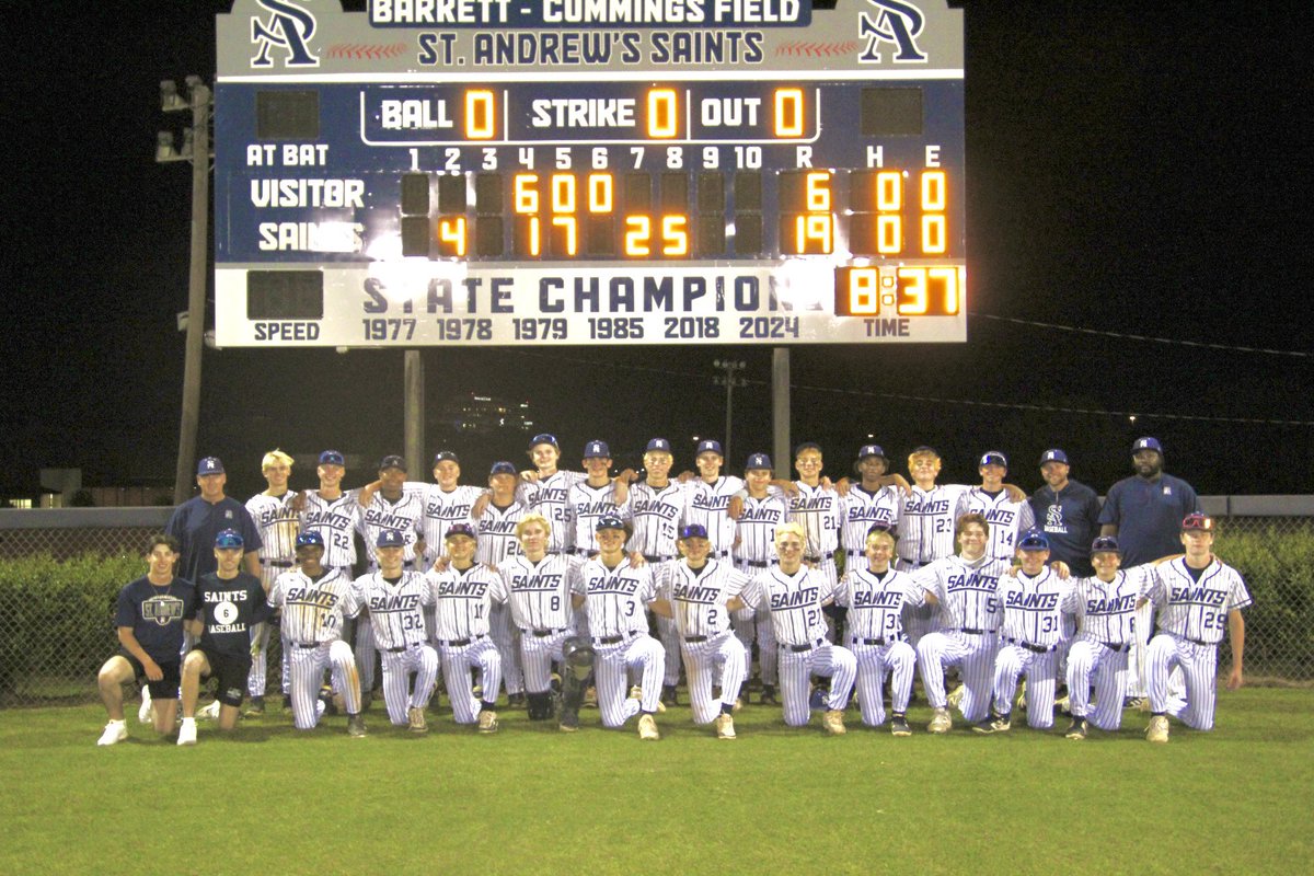 St. Andrew’s Saints Baseball (@sasaintsbsbl) on Twitter photo Tonight’s win marked career win #600 for Coach Fanning! Congrats, Coach, on reaching such a big milestone! <a href="/bshields0244/">Brandon Shields</a> <a href="/MACoaches/">Mississippi Association of Coaches</a> <a href="/standrewssports/">StAndrewsAthletics</a> Tonight’s win marked career win #600 for Coach Fanning! Congrats, Coach, on reaching such a big milestone! <a href="/bshields0244/">Brandon Shields</a> <a href="/MACoaches/">Mississippi Association of Coaches</a> <a href="/standrewssports/">StAndrewsAthletics</a>