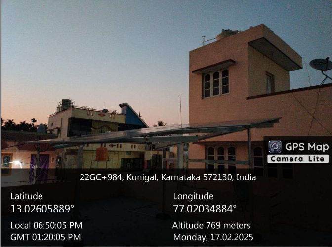 ransunenergy's tweet image. #Installations, #Kunigal, #3KW