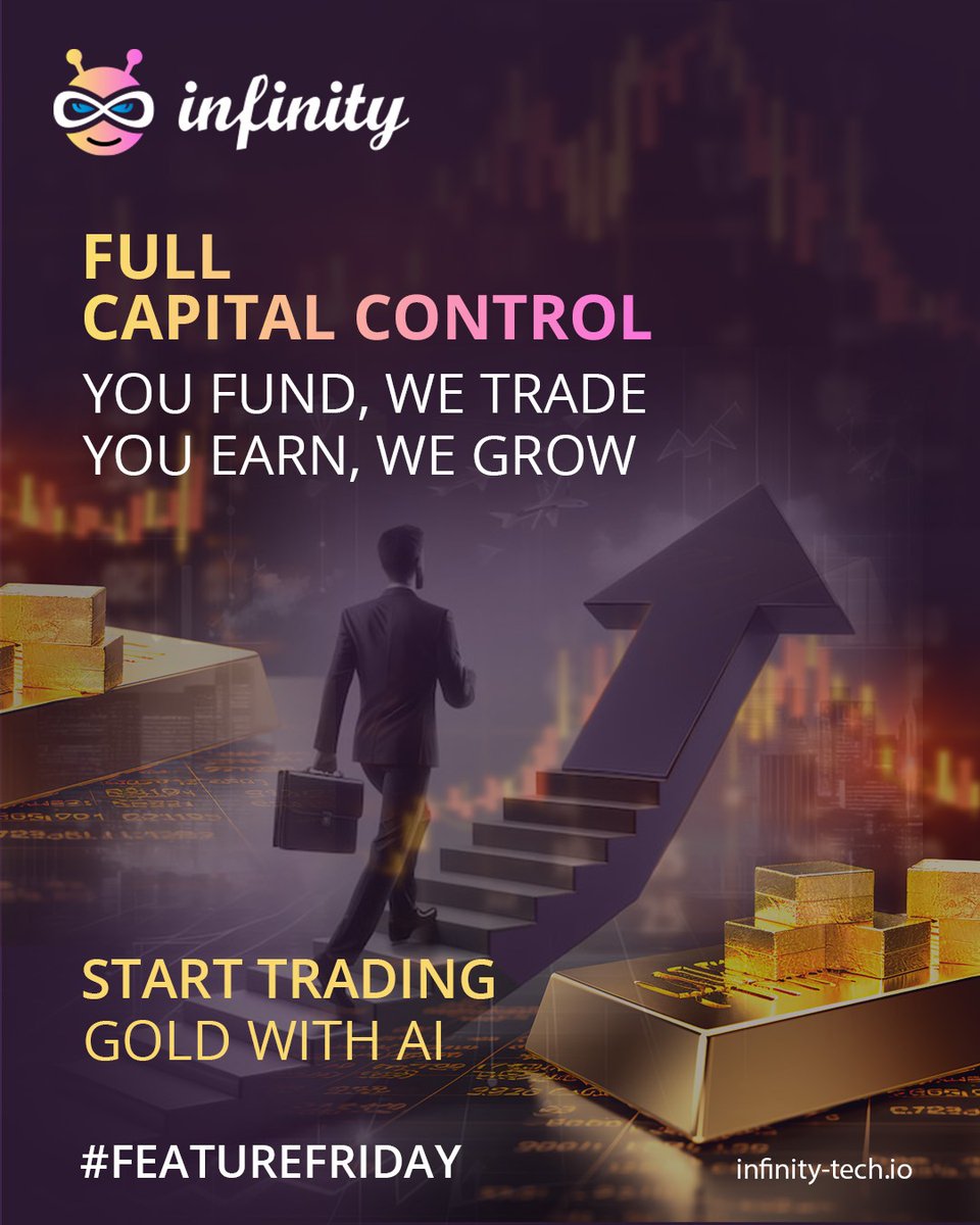 infinityaibot's tweet image. 🔥 Feature Friday
🔍 Ever seen a bot that gives you full transparency?
✅ You hold your capital
✅ You see your trades
✅ You stay in control
We just added the brains.
.
.
.
.
#FeatureFriday #YouTradeWeCode #infinitytech