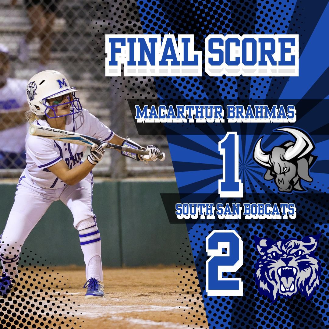 What. A. Game.  Hard fought battle between two playoff bound teams. 📸 <a href="/arshots/">𝙰𝚁𝚂𝙷𝙾𝚃𝚂 Media</a> <a href="/RealBrahmaPride/">MacArthur HS</a> <a href="/PrincipalHDZ/">Joaquin R Hernandez</a> <a href="/MacBrahmaSports/">Brahma Sports</a> @BrahmaNation <a href="/Coach_Ricker/">Jordon Ricker</a>