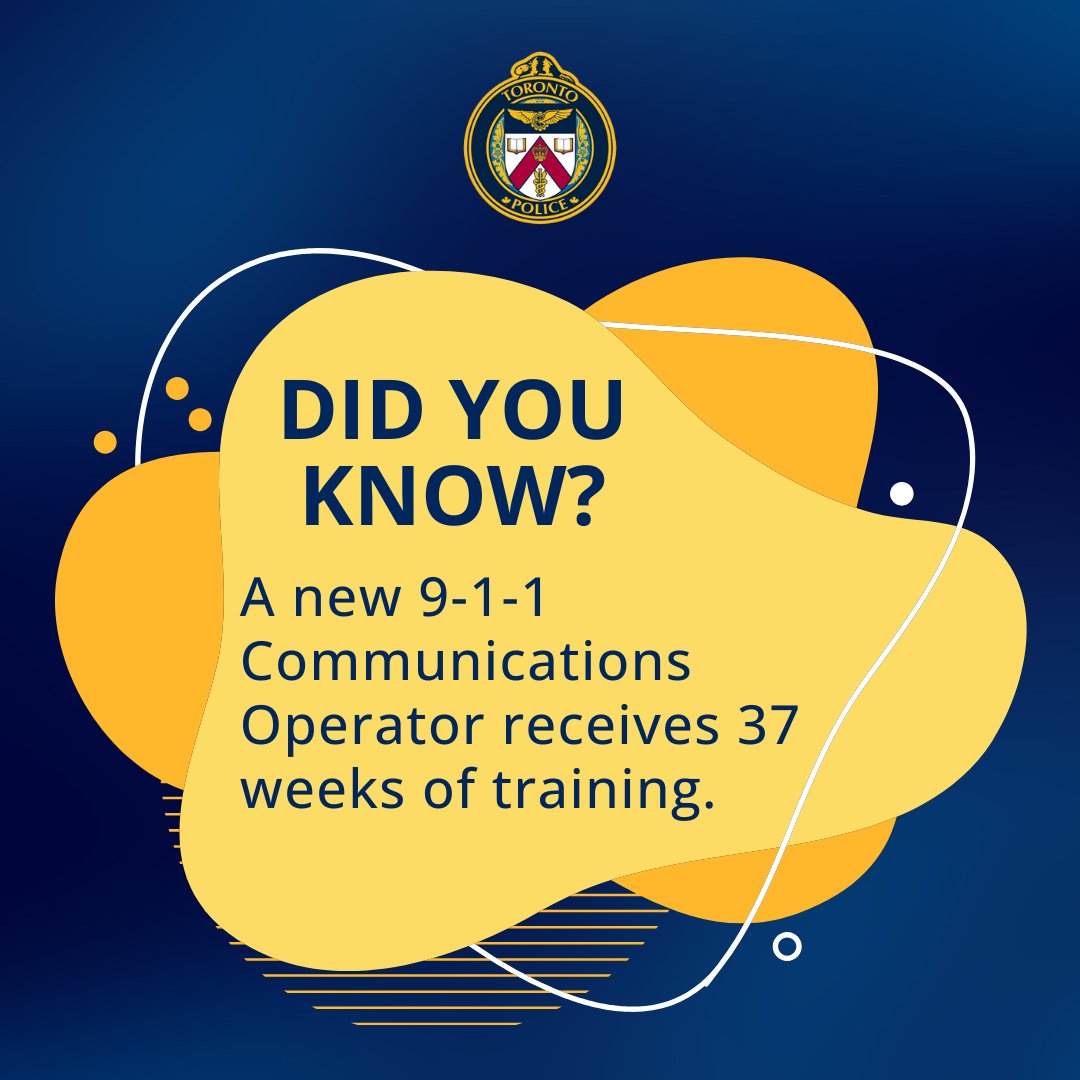 Toronto Police (@torontopolice) on Twitter photo From the classroom to on-the-job training, Communications Operators receive 37 weeks of paid training from experienced TPS Communications trainers to work as a Call-Taker and Dispatcher. They learn technical knowledge of TPS operating systems, de-escalation techniques, From the classroom to on-the-job training, Communications Operators receive 37 weeks of paid training from experienced TPS Communications trainers to work as a Call-Taker and Dispatcher. They learn technical knowledge of TPS operating systems, de-escalation techniques,