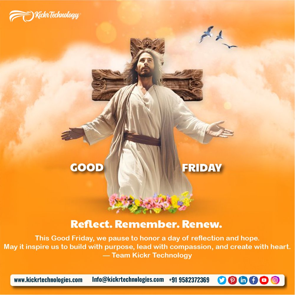 KickrTechnology's tweet image. 🙏 On this Good Friday, let’s pause and reflect on the power of sacrifice, love, and forgiveness.
.
.
Visit us at kickrtechnologies.com
.
.
#kickrtechnology #GoodFriday #PeaceAndGrace #FaithAndHope #BlessedDay #ReflectAndRemember #power #fridayvibes #GoodFriday2025 #viral