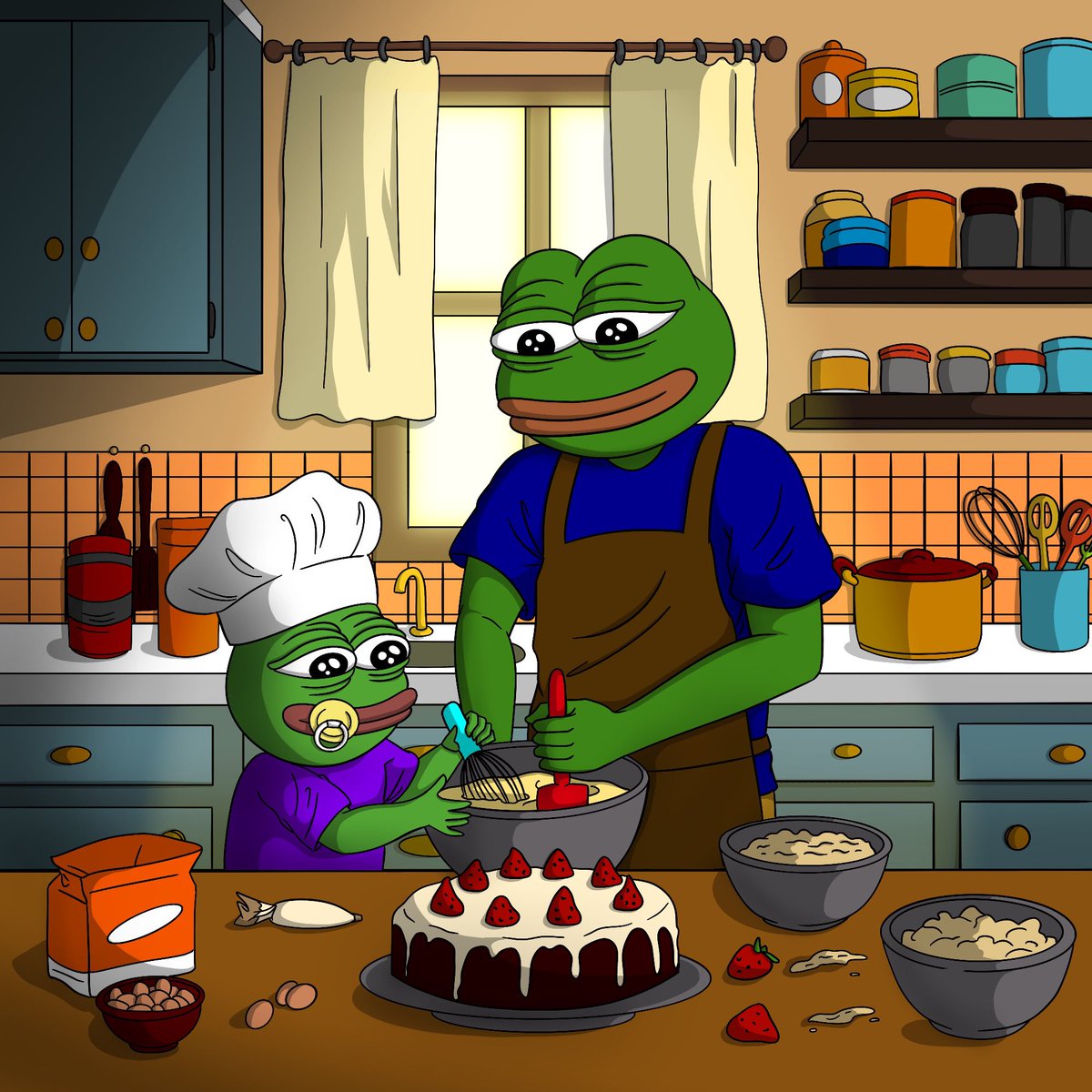 0x69babEPepe's tweet photo. Might as well bake a cake…🌱💚

0x69Babe
0x69 https://t.co/HPgE5cNA1T
