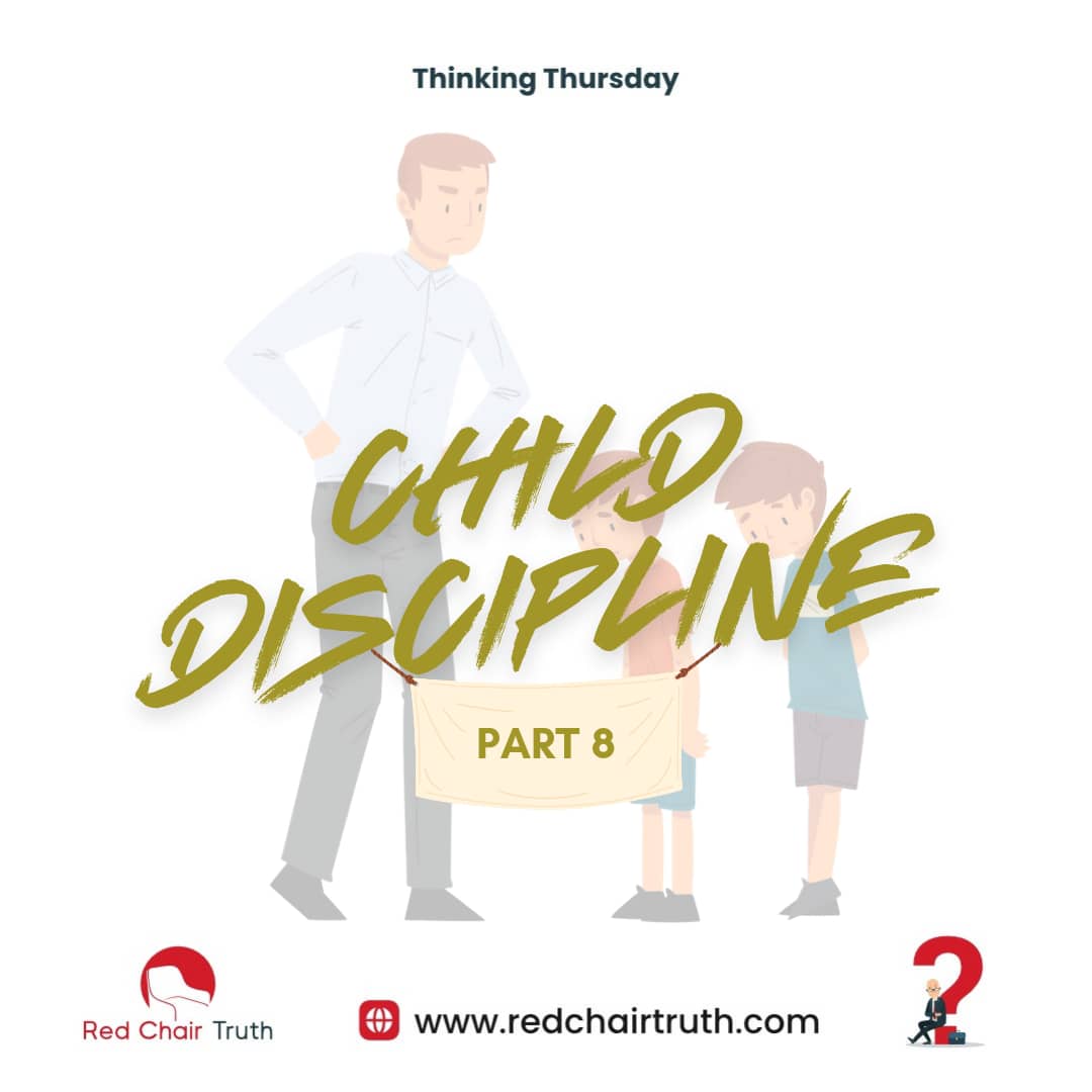redchairtruth1's tweet photo. How much punishment should be enough?
When does correction become abuse?
When all forms of discipline fail, what next?
Get your answers on Red Chair Truth's Thinking Thursday!
#RedChairTruth #ThinkingThursday #Blog #Christianarticle #Childdiscipline #Parenting #ItaUdoh https://t.co/PPMoW8q1kg