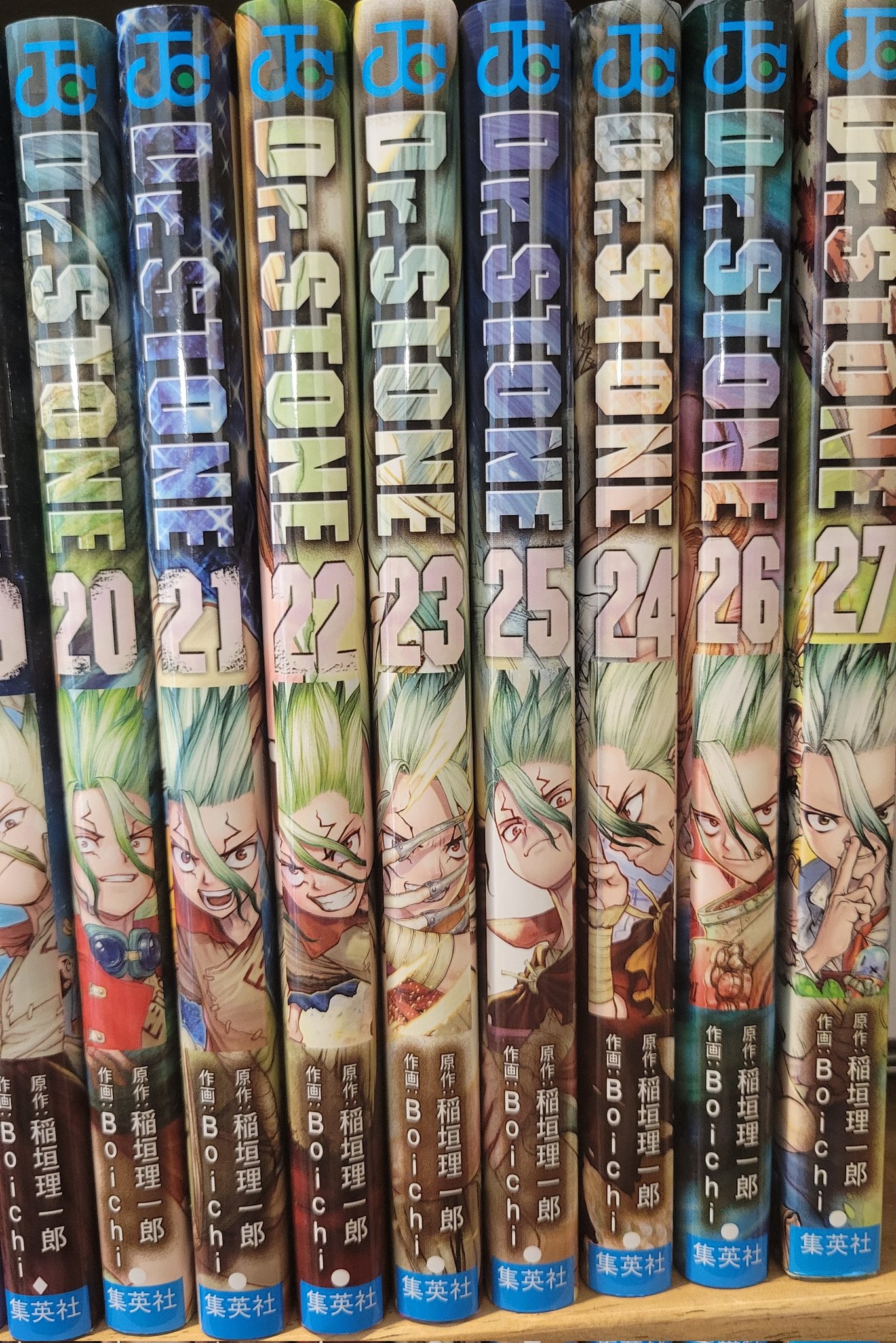 Dr.stone ドクターストーン漫画　26巻➕白夜 Dr.STONE 」全26巻＋reboot:白夜 27冊セット 漫画