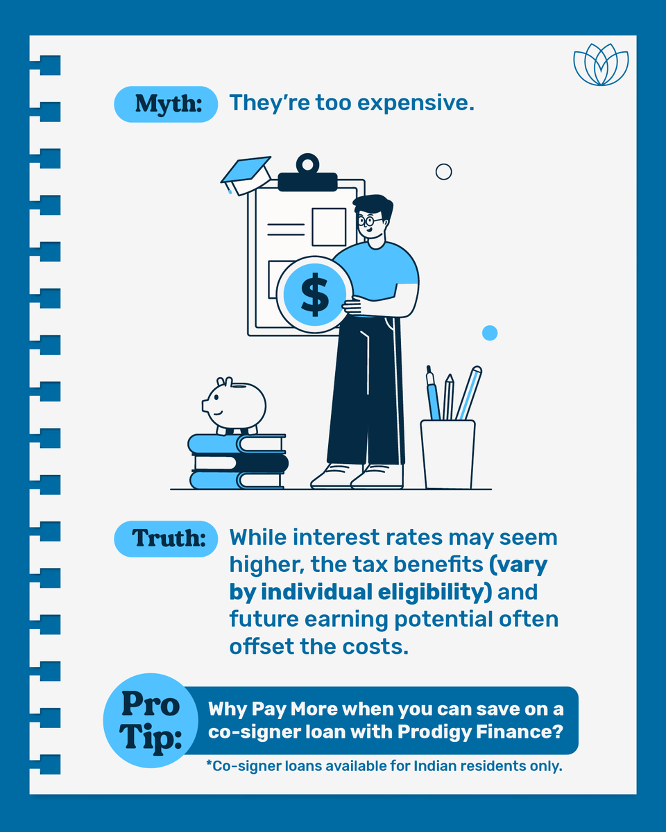 Your dreams deserve more than limits and myths. ✨We’re here to rewrite the narrative around student loans—because financing your future should empower you, not hold you back.

Don’t let misconceptions stand in the way of your goals. 💪

Apply here:🔗bit.ly/3UF3TvI