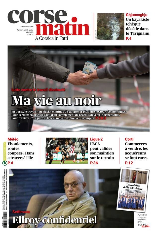 Corse_Matin's tweet photo. À la une de Corse-Matin du vendredi 18 avril.
➡️ https://t.co/hx7zHOr20v https://t.co/fkPnZGFVih