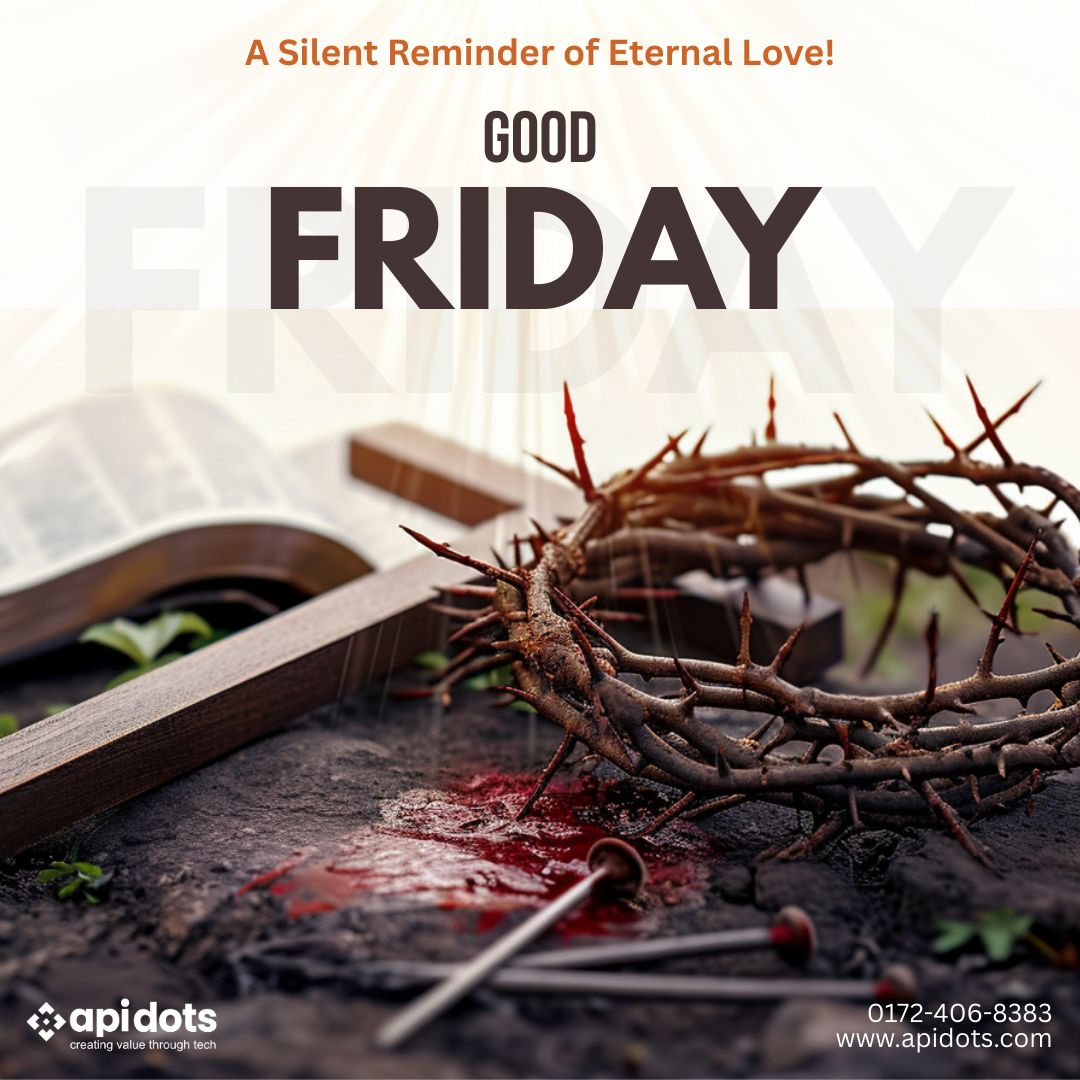 apidots's tweet image. Good Friday teaches us the power of humility and the importance of doing good—within teams, communities, and beyond.
#GoodFriday #WorkWithValues #LeadershipWithPurpose #ValuesThatMatter #apidots
