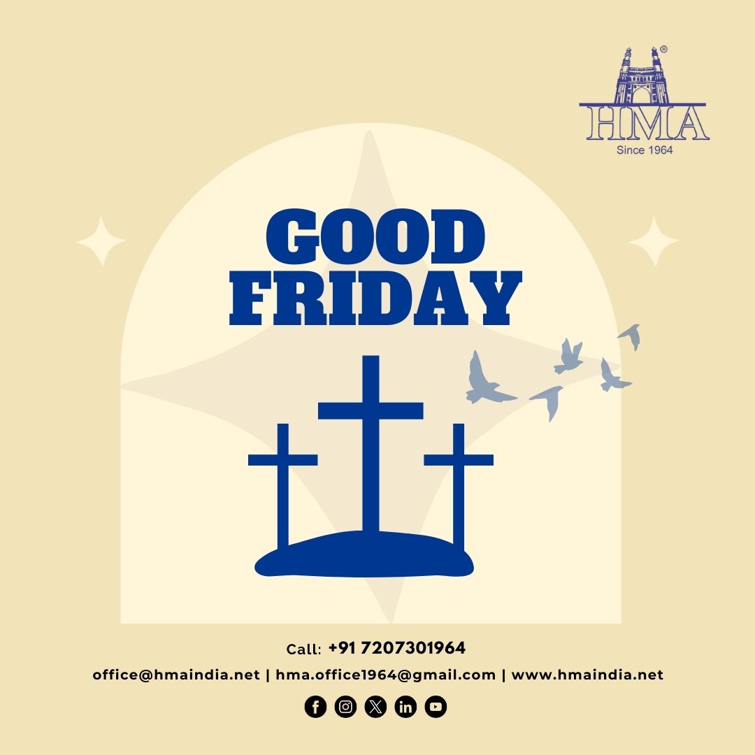 hydhma's tweet photo. On Holy Day, Jesus’ sacrifice strengthens your faith and bring peace to your heart. Have a blessed Good Friday 

#jesus #holyday #sacrifice #hma #hyderabadmanagement #association #organization #lectures #meetings #conclaves #aima #students #awardsfunctions #thub #tworks https://t.co/KbEgYhegQT