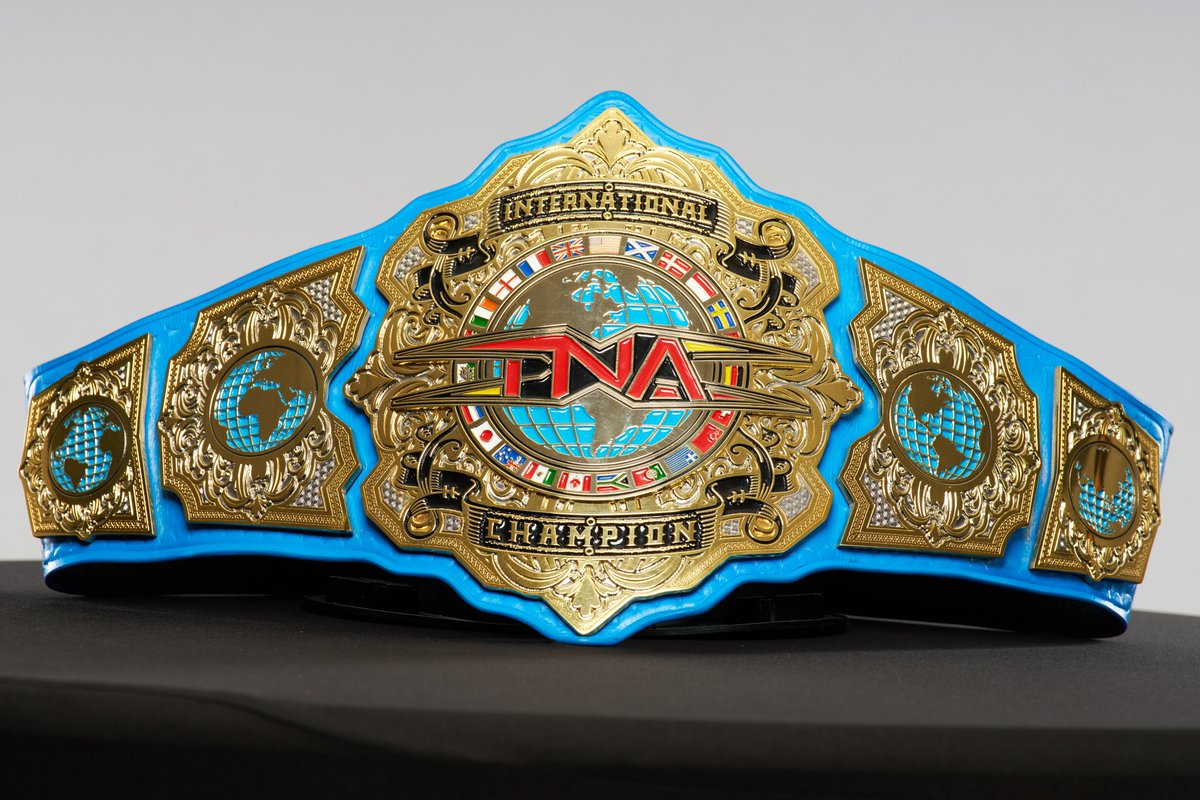 ThisIsTNA's tweet image. Introducing the brand new TNA International Championship. #TNAUnbreakable