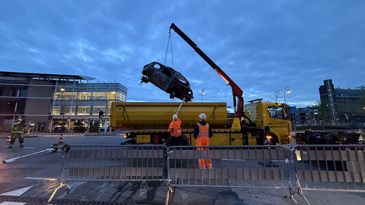 Instortingsgevaar in parkeergarage Haarlem