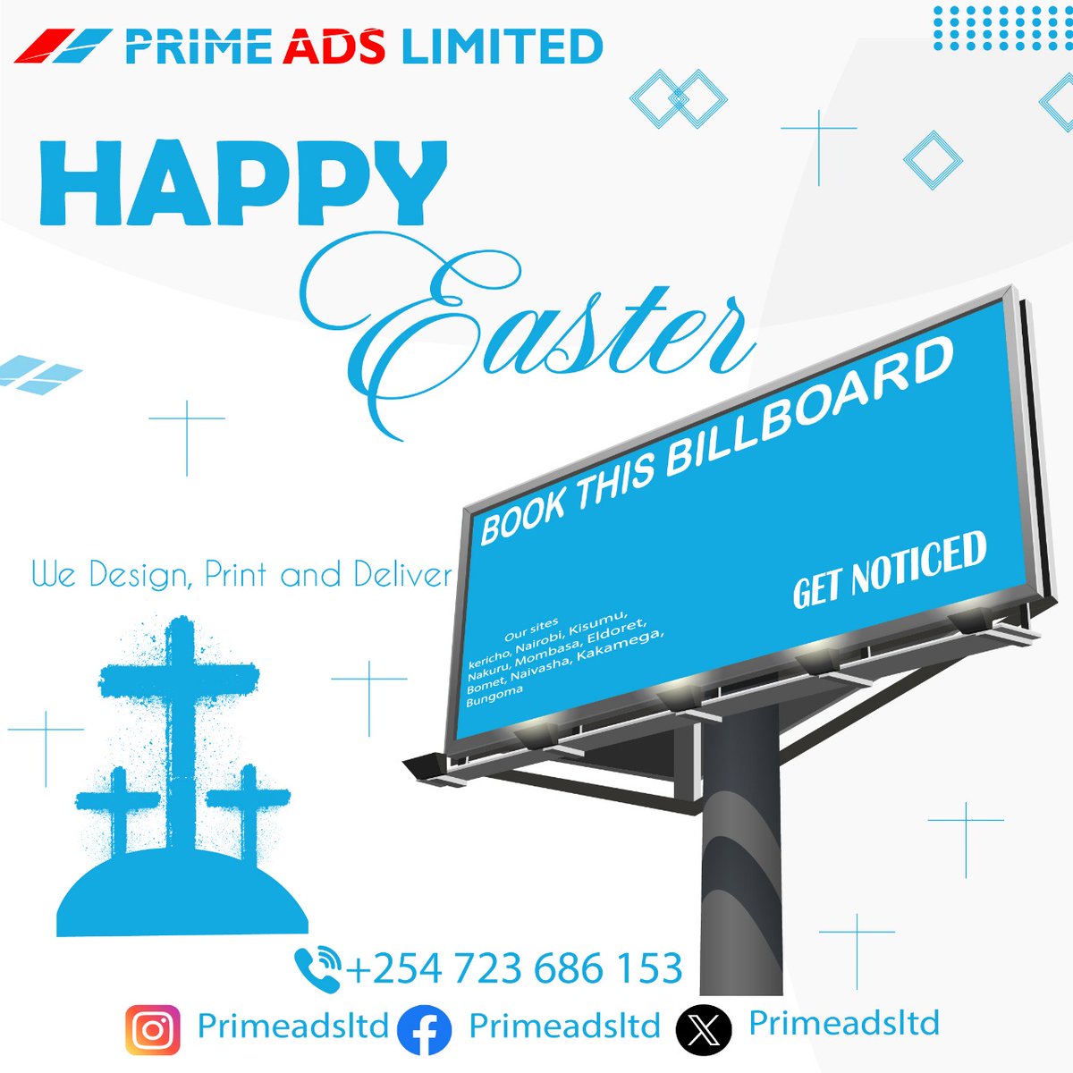 PrimeadsLtd's tweet photo. Wishing you joy, hope, and fresh beginnings this Easter!
Happy Easter from all of us at PrimeAds
Your Creative Advertising Partner!
#HappyEaster #PrimeAds #EasterVibesNaKWS https://t.co/jpY15lxW5f