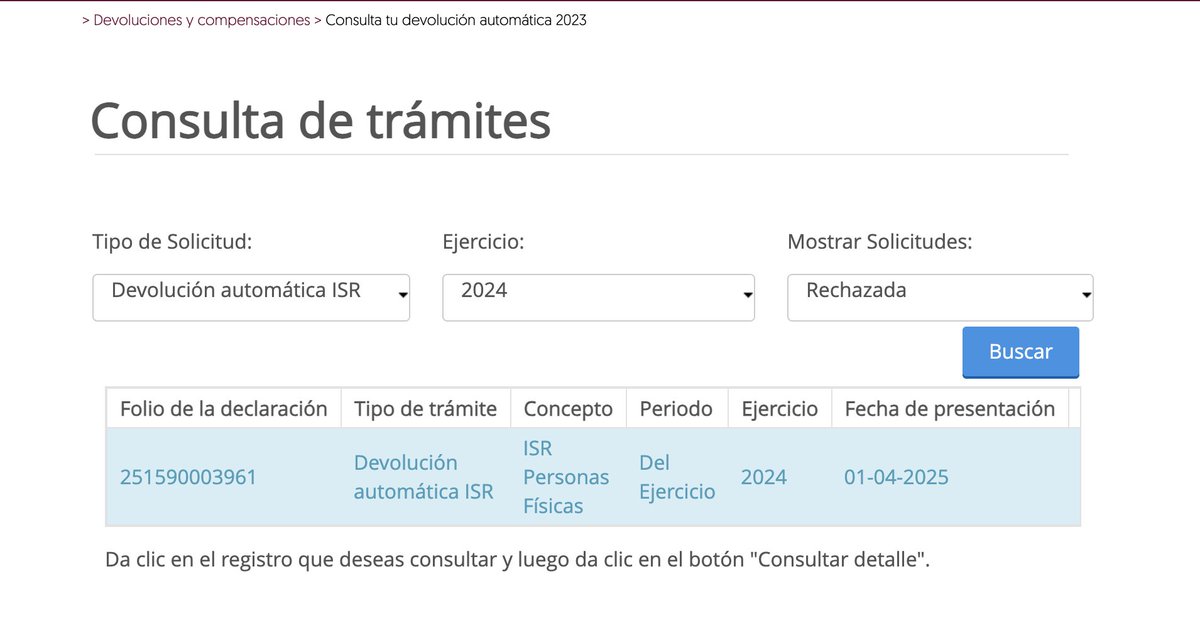 EDelbret's tweet image. es un error? esta super mal el SAT después de 17 dias en proceso de validación pasa a rechazada y sin poder consultar detalle para la devolución del sat
#devolucionSAT