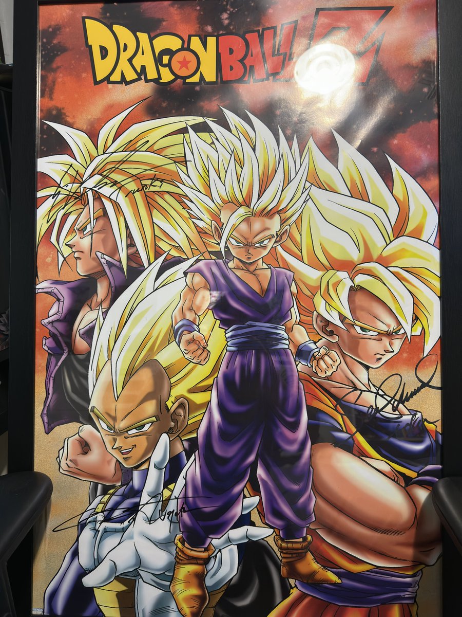 Mysticrosel's tweet photo. @DokkanAssets Really love this art so I had to get it signed, missing Stephanie’s  signature tho https://t.co/vjVjHpFTmq