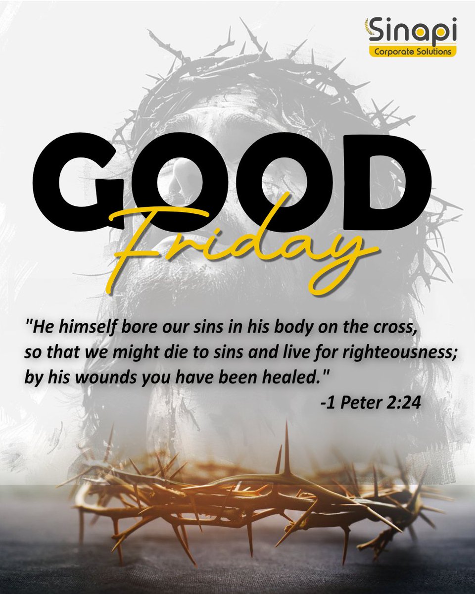May this day remind us of the depth of Christ’s love and sacrifice.
#goodfriday🙏 #jesussacrifice