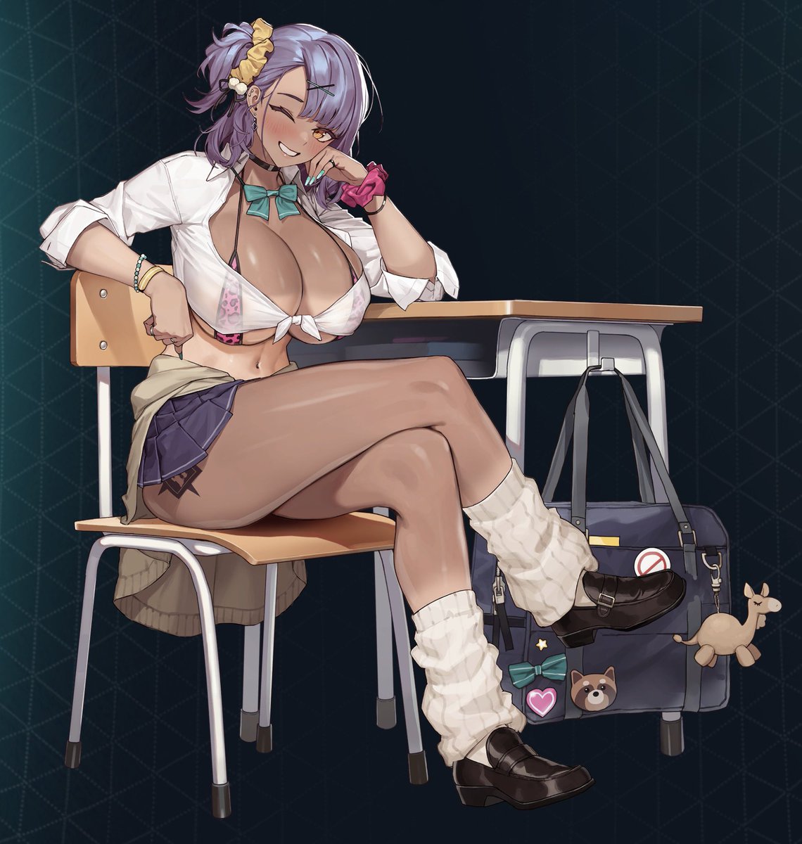 このキャラめっちゃ可愛いな〜って思って調べたら中破でドエロ蹲踞してて顔面爆発した