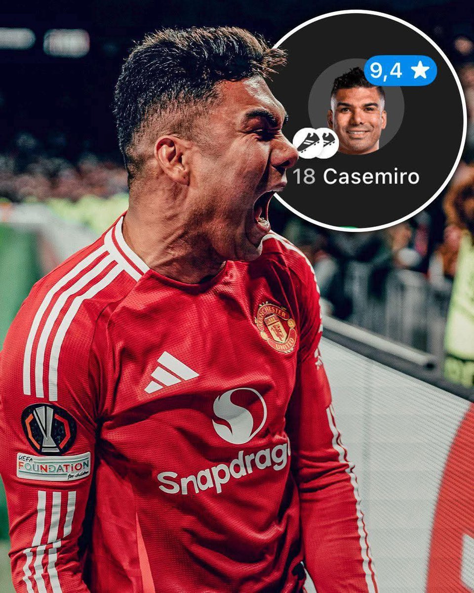 mar_2_ber's tweet photo. Casemiro 🆚 Lyon 📊
🏁 Man Utd. 5️⃣-4️⃣ Lyon

⭐ Man Of The Match
⏰ Played 120 minutes
🤝 2 assists ��
👟 88 touches
↔️ 55/64 (86%) accurate passes 
🔑 4 key passes
⬆️ 2/3 accurate long balls
🍻 7/10 ground duels won
❎ 8 clearences
🦵 3 tackles

Brazilian Tank 🇧🇷

#mar2ber https://t.co/7fc632K0CZ