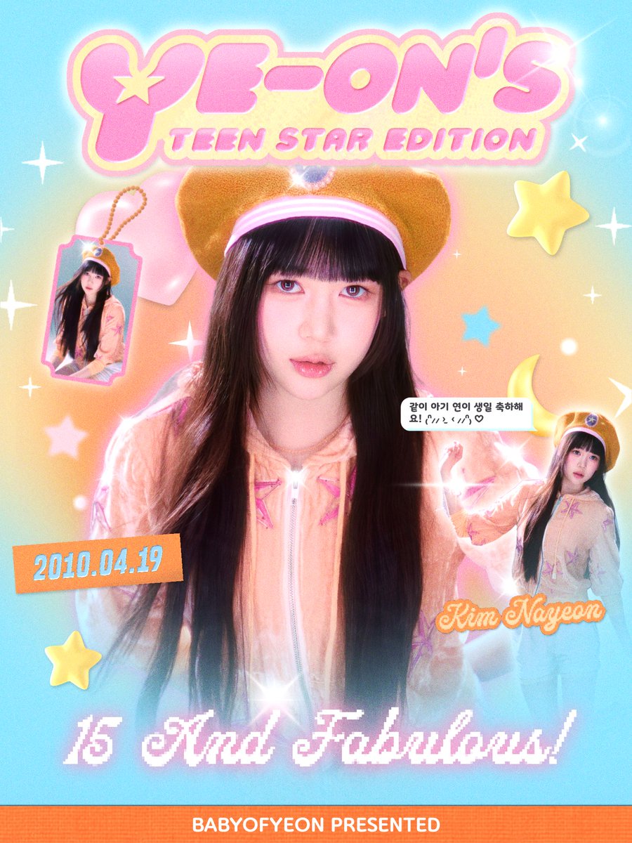 ⌗✱ .. ⓘ Hot off the press! Today’s main character is lighting up the cover. Serving sparkle power in 𝗬𝗲-𝗼𝗻’𝘀 𝗧𝗲𝗲𝗻 𝗦𝘁𝗮𝗿 𝗘𝗱𝗶𝘁𝗶𝗼𝗻: 𝟭𝟱 &amp; 𝗙𝗮𝗯𝘂𝗹𝗼𝘂𝘀! Get ready for glitz and glam because when she steps in, the spotlight follows. ★