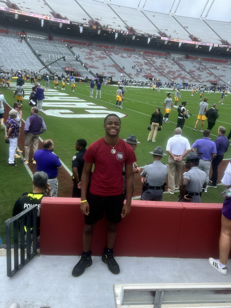 My dad and I at the <a href="/GamecockFB/">South Carolina Football</a> vs <a href="/LSUfootball/">LSU Football</a> game.