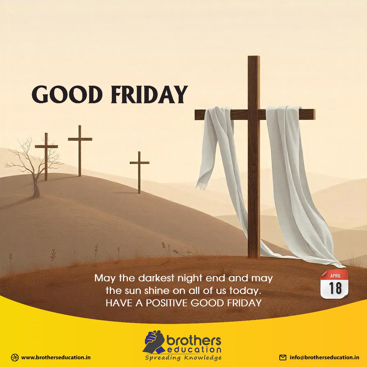 brotherssedu's tweet photo. 𝐒𝐢𝐥𝐞𝐧𝐜𝐞. 𝐑𝐞𝐟𝐥𝐞𝐜𝐭𝐢𝐨𝐧. 𝐆𝐫𝐚𝐜𝐞.
A sacred day to remember His love and mercy ✝

#GoodFriday #Reflect #Mercy #FaithJourney #HolySpirit https://t.co/3zK5YtTW51