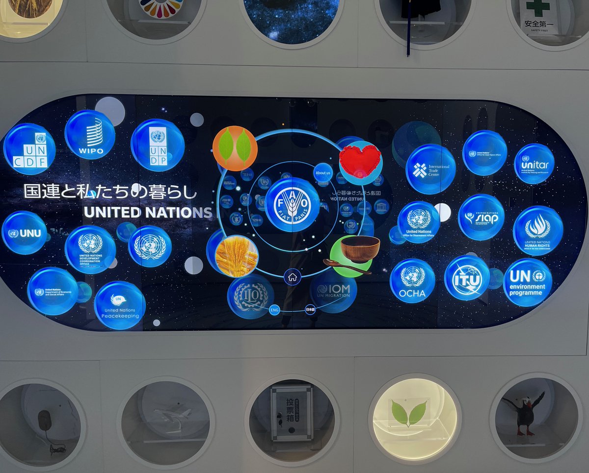 FAO Japan (@faojapan) on Twitter photo Together with 35 UN agencies, <a href="/FAO/">Food and Agriculture Organization</a> is participating in the UN Pavilion at #Expo2025 Osaka under the theme
'United for a better future'.
Drop in and say hi if you are nearby!
👉expo2025.or.jp/en/ Together with 35 UN agencies, <a href="/FAO/">Food and Agriculture Organization</a> is participating in the UN Pavilion at #Expo2025 Osaka under the theme
'United for a better future'.
Drop in and say hi if you are nearby!
👉expo2025.or.jp/en/