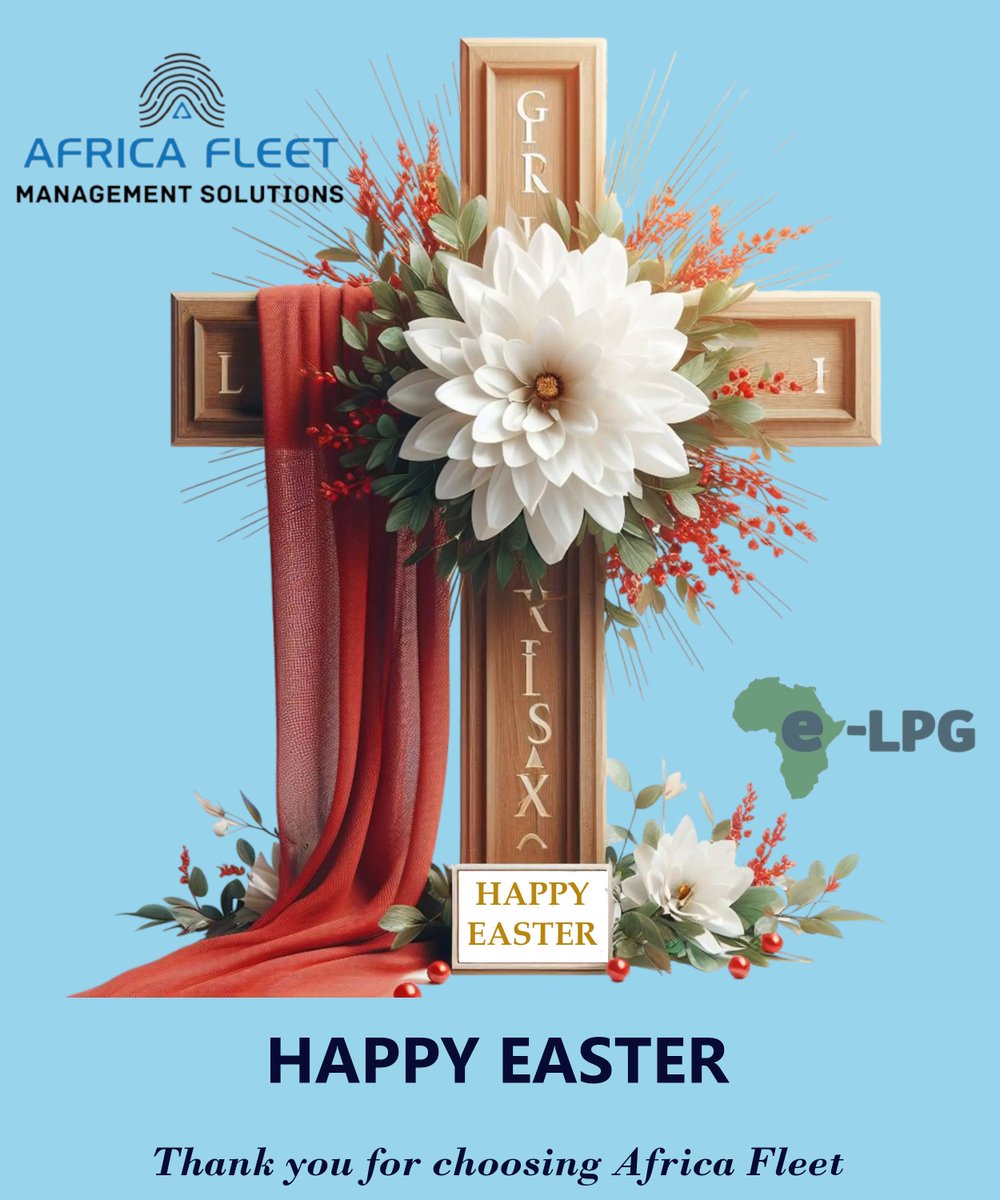 Wishing you a peaceful Good Friday and a joyful Easter! 🌿✨  May this season bring moments of reflection, renewal, and hope.  Thank you for being part of our journey. 🌟  #GoodFriday #Easter #FleetManagement #Gratitude #Renewal