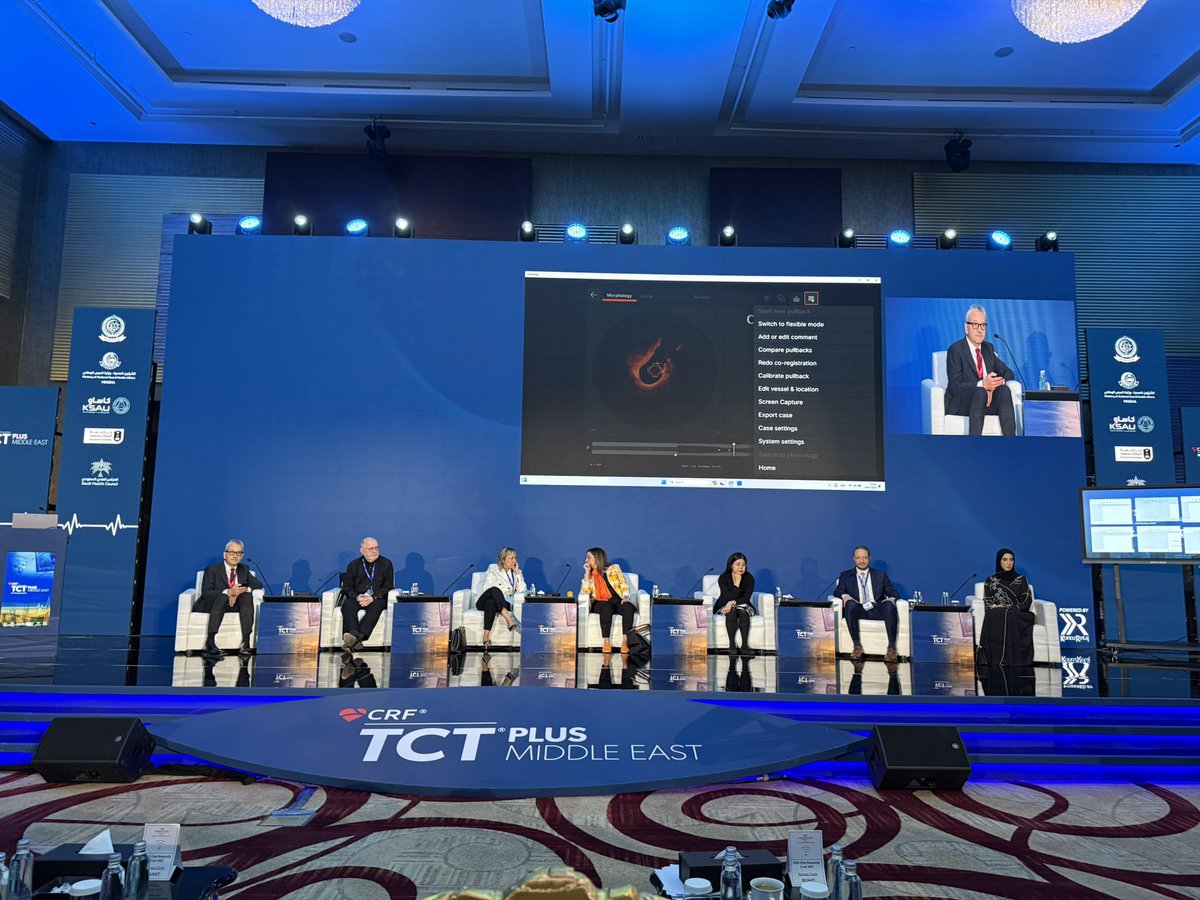 Erik Rafflenbeul (@kardiologiehh) on Twitter photo Now in the #MainHall at
#TCTMiddleEast2025
#OCTguided PCI of a #CalcifiedLesions #MVD Case by <a href="/DrShereen_/">Shereen AlShaikh</a>
<a href="/mirvatalasnag/">MIЯVΛƬ #IC</a> <a href="/drptca/">Khaled AlShaibi</a> <a href="/AlkashkariWail/">Wail AlkashkariFSCAI,FPICSوائل القشقرى🇸🇦🇨🇦🇺🇲</a> <a href="/kfaraidy/">Dr.Khalid Al Faraidyالدكتور خالد الفرائضي</a> <a href="/mmamas1973/">Mamas A. Mamas</a> <a href="/crfheart/">Cardiovascular Research Foundation</a> <a href="/TCTConference/">TCT Conference</a> <a href="/TCT_ME_/">TCTME+</a> <a href="/alaide_chief/">chief</a> <a href="/MaeharaAkiko/">Akiko Maehara</a> <a href="/MarwanSaadMD/">Marwan Saad, MD, PhD</a> Now in the #MainHall at
#TCTMiddleEast2025
#OCTguided PCI of a #CalcifiedLesions #MVD Case by <a href="/DrShereen_/">Shereen AlShaikh</a>
<a href="/mirvatalasnag/">MIЯVΛƬ #IC</a> <a href="/drptca/">Khaled AlShaibi</a> <a href="/AlkashkariWail/">Wail AlkashkariFSCAI,FPICSوائل القشقرى🇸🇦🇨🇦🇺🇲</a> <a href="/kfaraidy/">Dr.Khalid Al Faraidyالدكتور خالد الفرائضي</a> <a href="/mmamas1973/">Mamas A. Mamas</a> <a href="/crfheart/">Cardiovascular Research Foundation</a> <a href="/TCTConference/">TCT Conference</a> <a href="/TCT_ME_/">TCTME+</a> <a href="/alaide_chief/">chief</a> <a href="/MaeharaAkiko/">Akiko Maehara</a> <a href="/MarwanSaadMD/">Marwan Saad, MD, PhD</a>