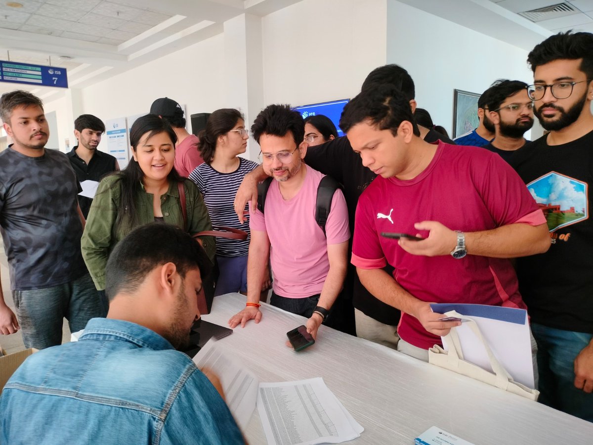 The ISBAA Stall | Connecting with the Class of 2025 on Graduation Day

📍 Hyderabad &amp; Mohali
📅 April 4 &amp; 7, 2025

#ISBAA #ISBAlumni #GraduationDay2025 #ISBHyderabad #ISBMohali #LifeAtISB #AlumniNetwork #ISBCommunity #FromStudentToAlum #OneSchoolTwoCampuses #LeadershipForImpact