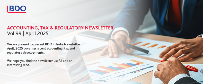 Presenting the April 2025 issue of the monthly Newsletter, covering recent accounting, tax, and regulatory developments: bit.ly/4lBemEV
#BDOIndianewsletter #monthlynewsletter #taxupdate #regulatoryupdate #BDOIndia
