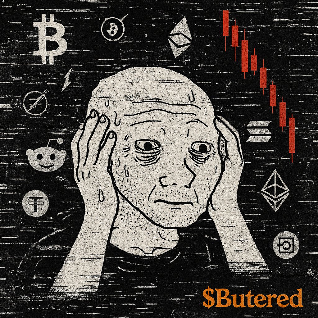 ButeredCoin's tweet photo. $Butered is a state of mind. You don’t buy it. You become it.
#CryptoTwitter #MemeCoin #Butered https://t.co/0qFC2ira2t
