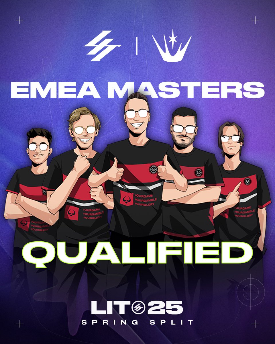lit_official_it's tweet image. EMEA Masters Reached ✅

Con la vittoria di ieri sera i @GMBLERS_ sono la prima squadra qualificata alla prossima edizione di Emea Masters - Spring Split 🔥

GG guys 👏

#ThatsLIT #SpegnersiMai @league_italia