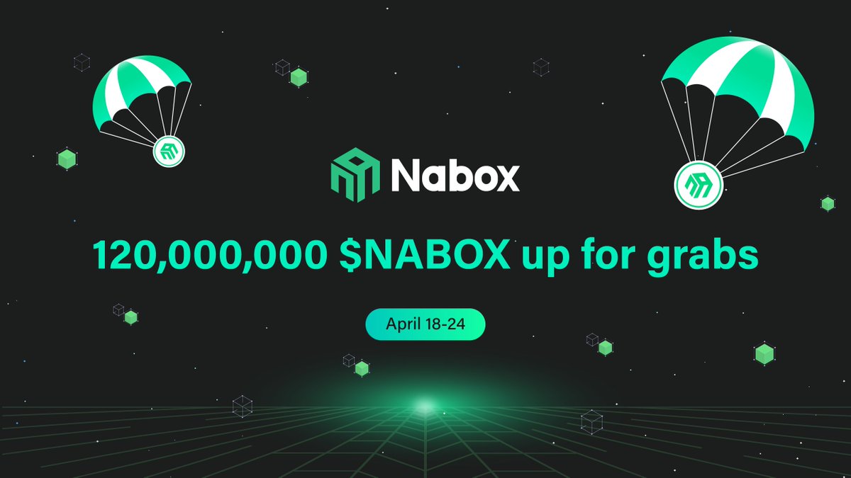 💥 BOOM! 120,000,000 $NABOX  #giveaway 💥
50 winners will split the prize 🎁

🪂 Steps to join:
1️⃣ RT, 💕,Tag 3 frds
2️⃣ Follow <a href="/naboxwallet/">Nabox</a>
3️⃣ Submit your MEXC $NABOX address <a href="/MEXC_Official/">MEXC</a> 

Join the fam 👉 id.nabox.io/task/492
Let the luck be with you 🍀