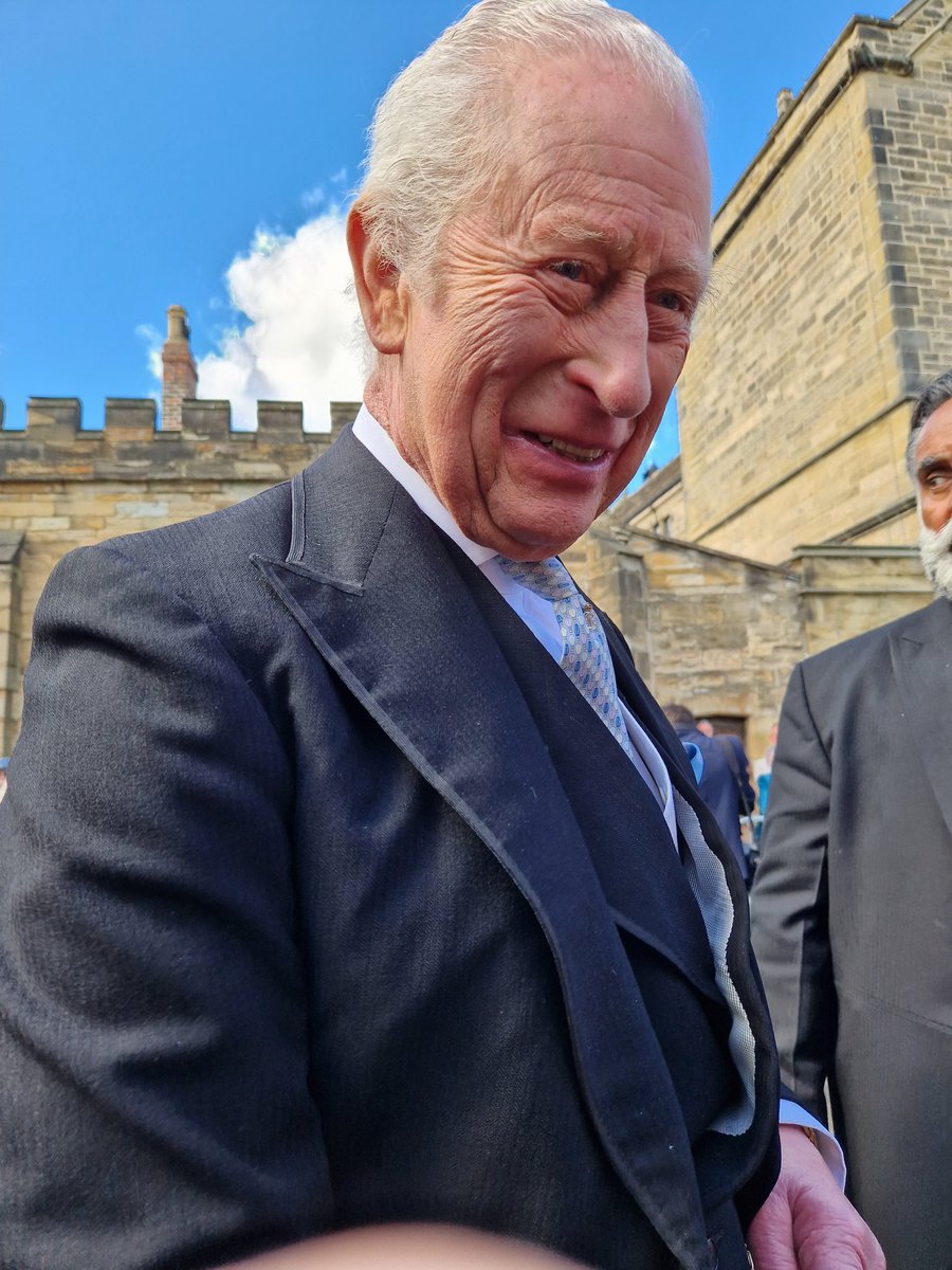 I met the King yesterday (and got a handshake)!!!