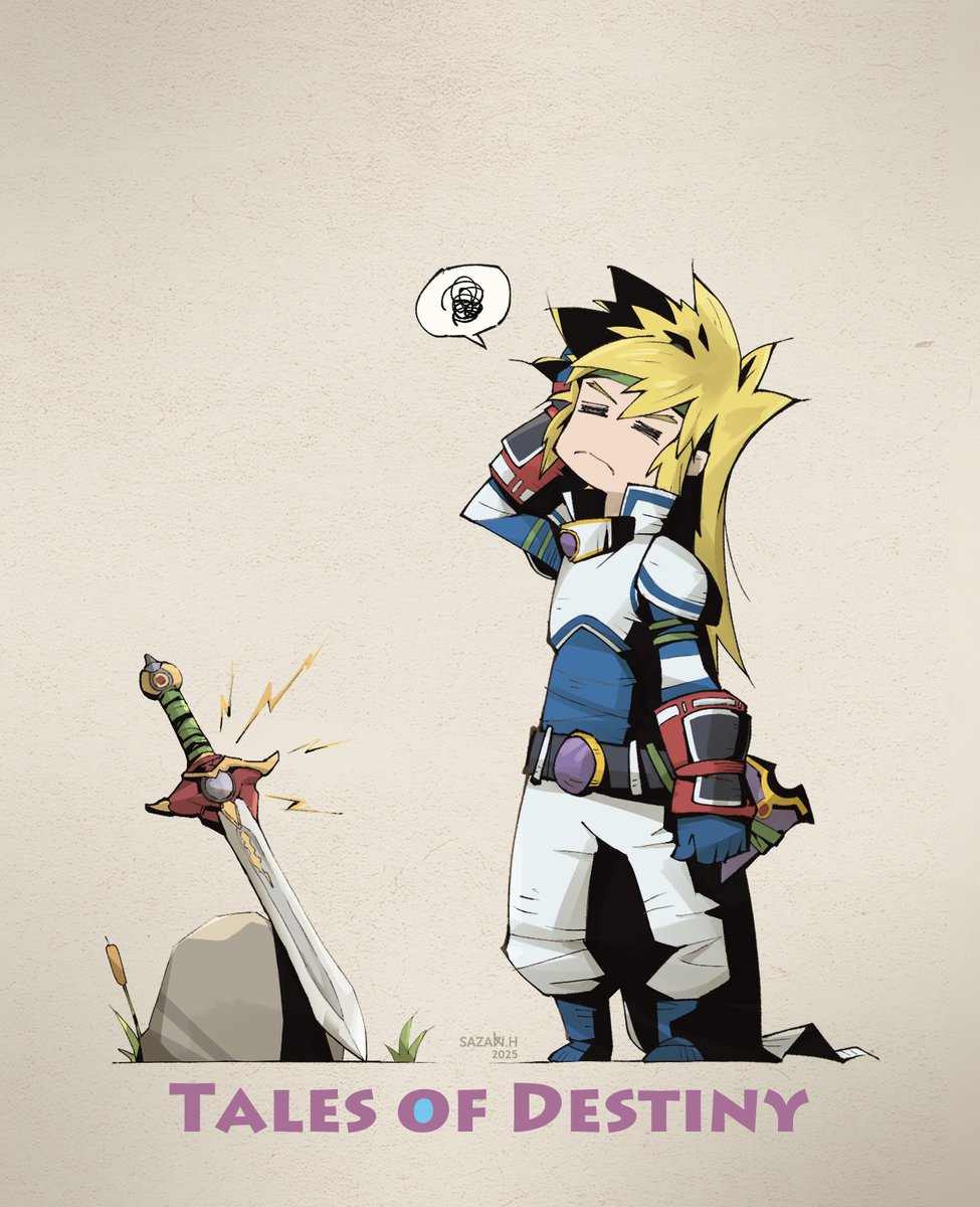 sazaki0627's tweet photo. This game brings back memories.

#Tales of Destiny
#テイルズ オブ デスティニー
#スタン https://t.co/Sa2AtydMcm