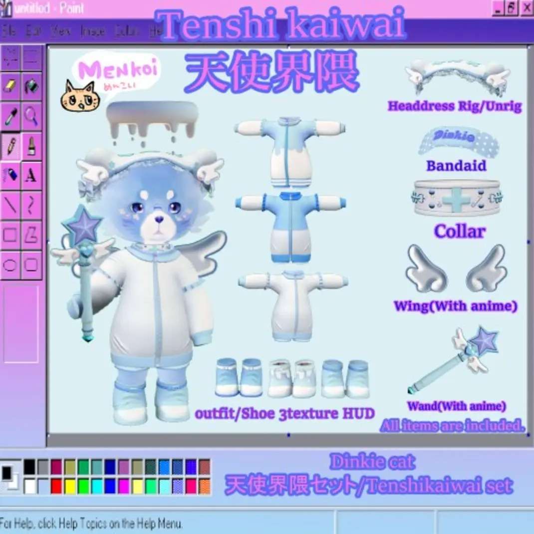 MenkoiOffical's tweet photo. Celebrating the start of the fantasy fair 2025 we created 2 new Dinkie products!
Try them out at our booth at:
https://t.co/Dvn8FWIy3U
#SL #SecondLife https://t.co/rULIPtF8xv