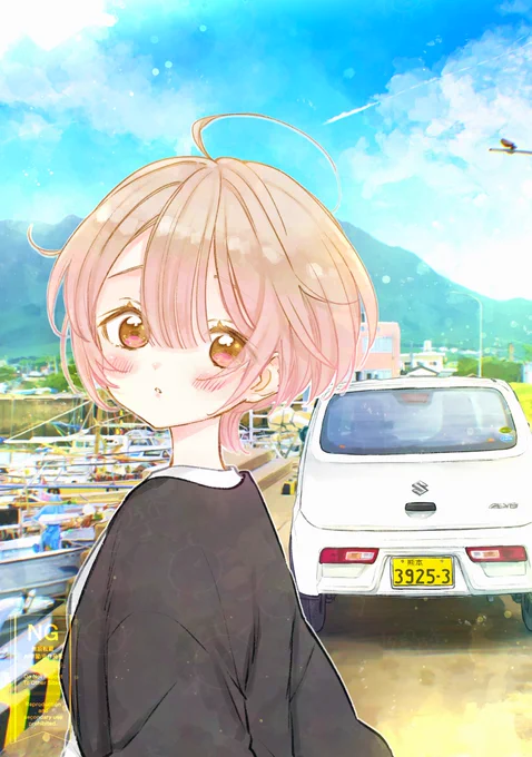 #これを見た人は水色又は青色と白色の混ざった色の画像を貼れ 