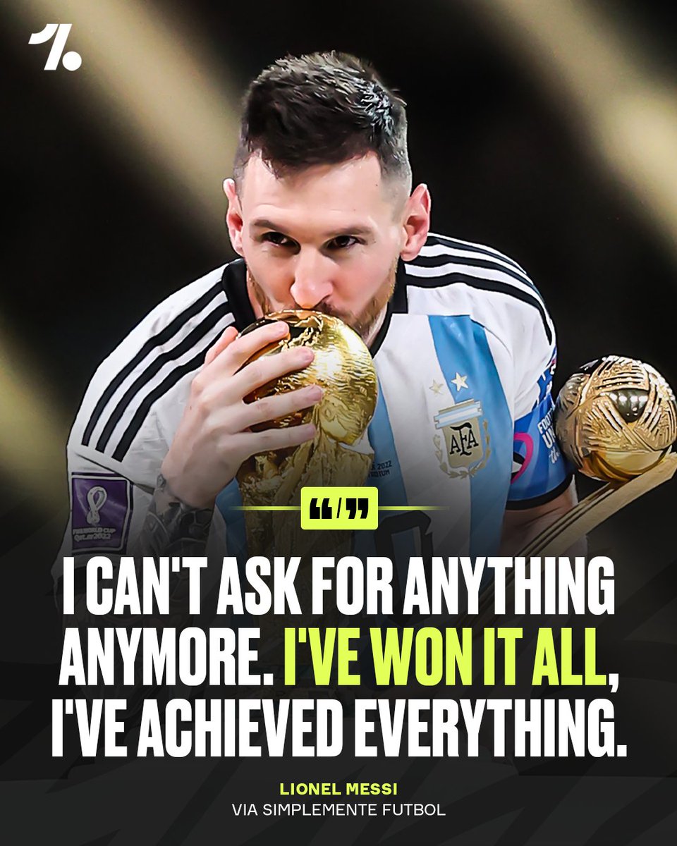 OneFootball's tweet photo. It's why he's the GOAT 🤷‍♂️ 🐐 🏆 https://t.co/rgxpY8UMEv