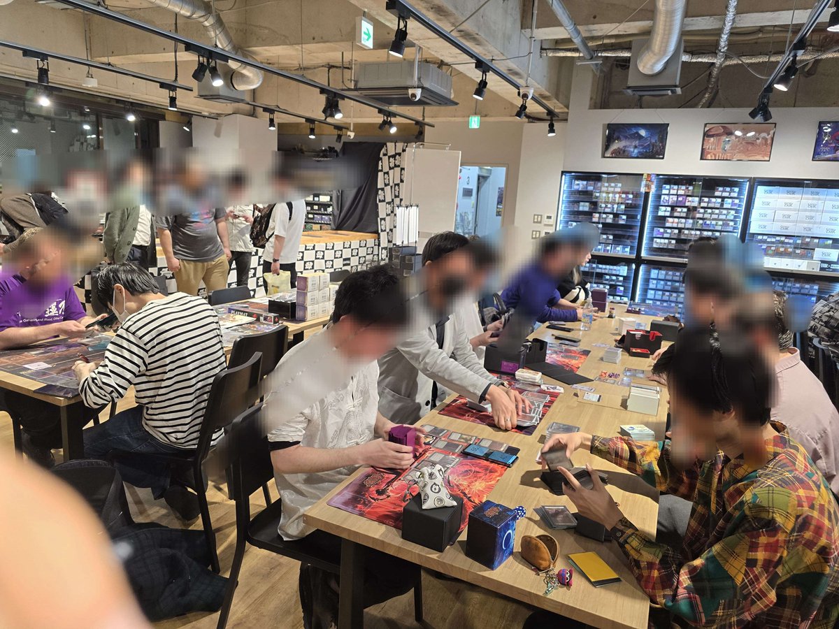 本日のアーモリーは12名様で開催！
PQ前ってこともあって大盛況です～