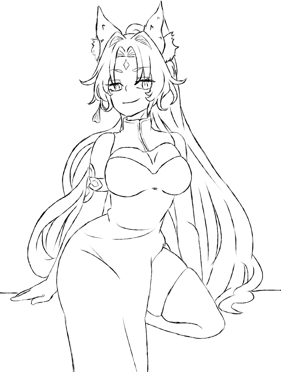 JARIGILE's tweet photo. WIP #Feixiao #hsr #AnimeArt #fanart  Follow me to see the progress https://t.co/kWFknLUygj