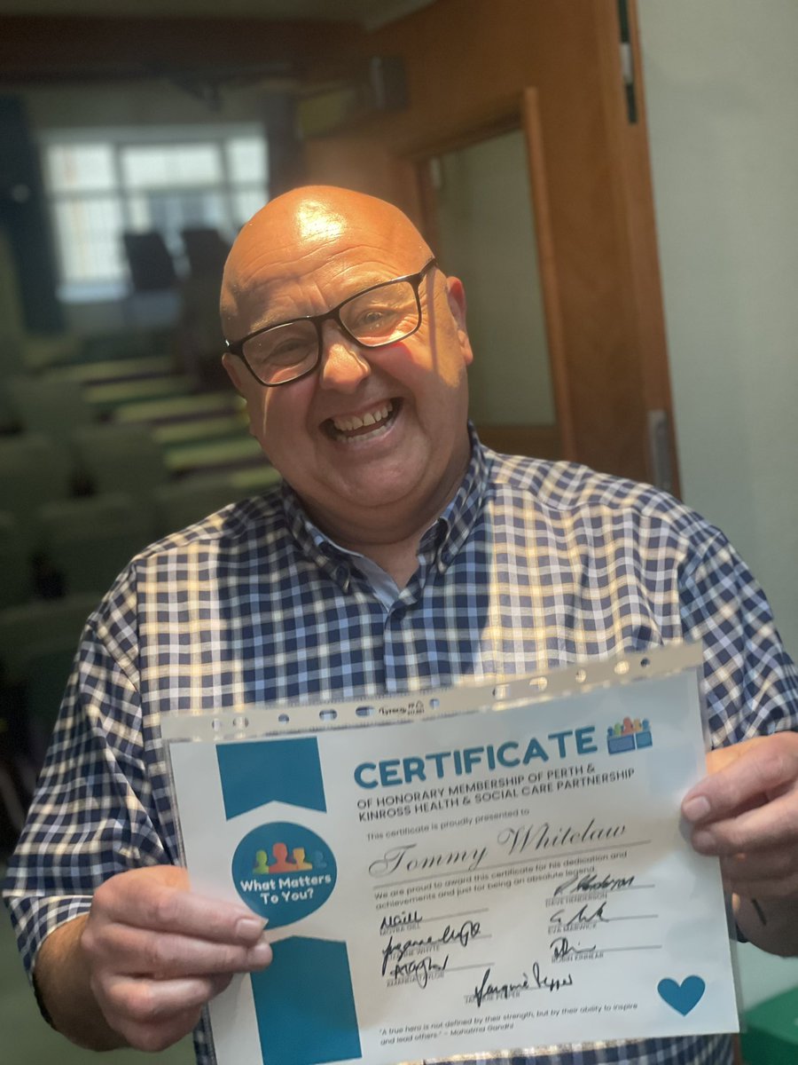 Person Centred Voices (@personcentredvo) on Twitter photo We’re excited to resume our work in Perth and Kinross as we kick off a new cycle of workshops!
Our National Lead @TommyNTour will be delivering talks across the area, highlighting the power of kindness and connection in care.
Stay tuned!
<a href="/suz_eva/">Suzanne Whyte</a> <a href="/PKlearning/">PK Learning</a> We’re excited to resume our work in Perth and Kinross as we kick off a new cycle of workshops!
Our National Lead @TommyNTour will be delivering talks across the area, highlighting the power of kindness and connection in care.
Stay tuned!
<a href="/suz_eva/">Suzanne Whyte</a> <a href="/PKlearning/">PK Learning</a>